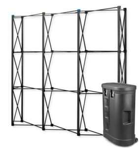 Black Pro mágneses Pop Up Fal 3x3 egyenes pulttal