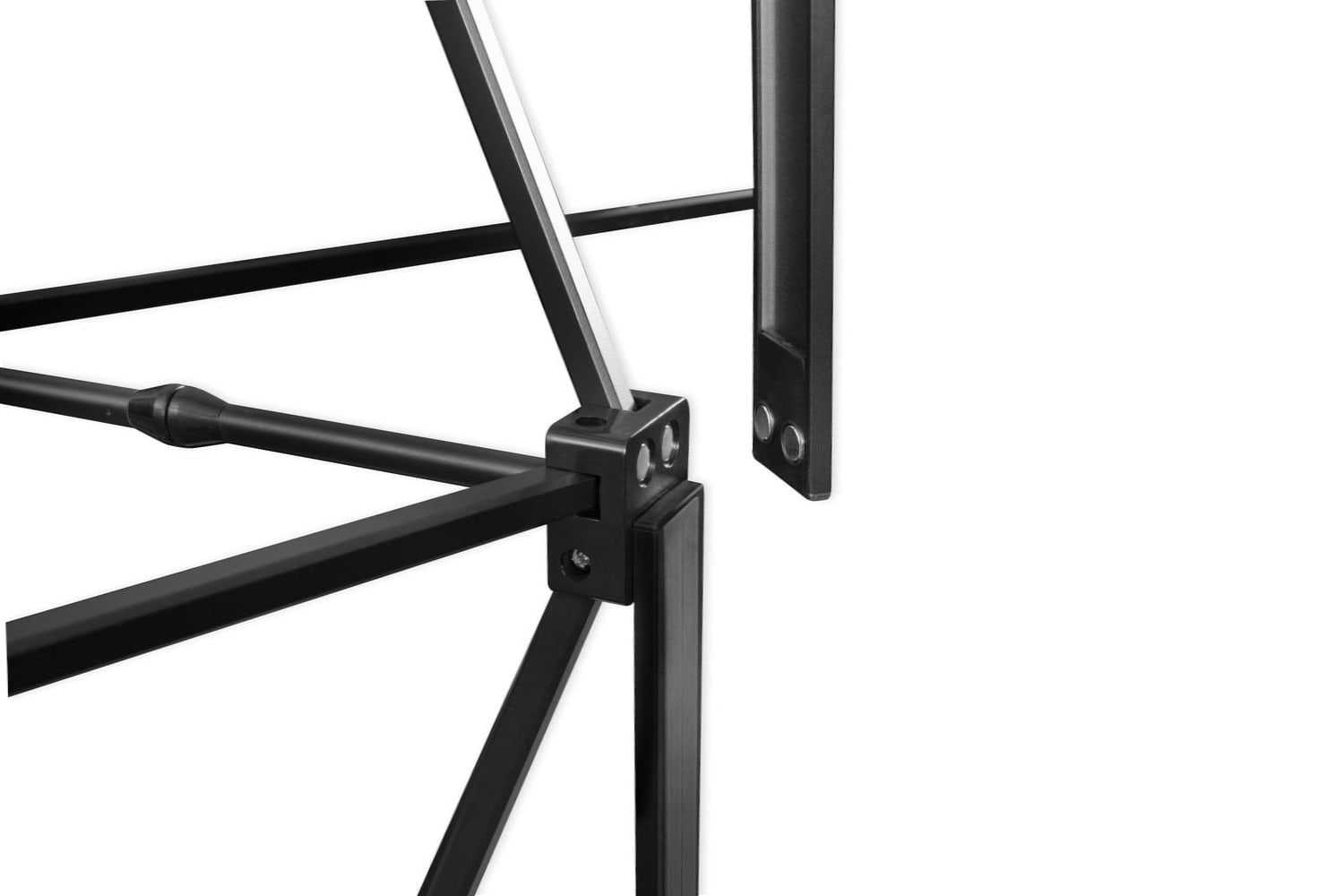 Black Pro mágneses Pop Up fal 3x3 ívelt pulttal