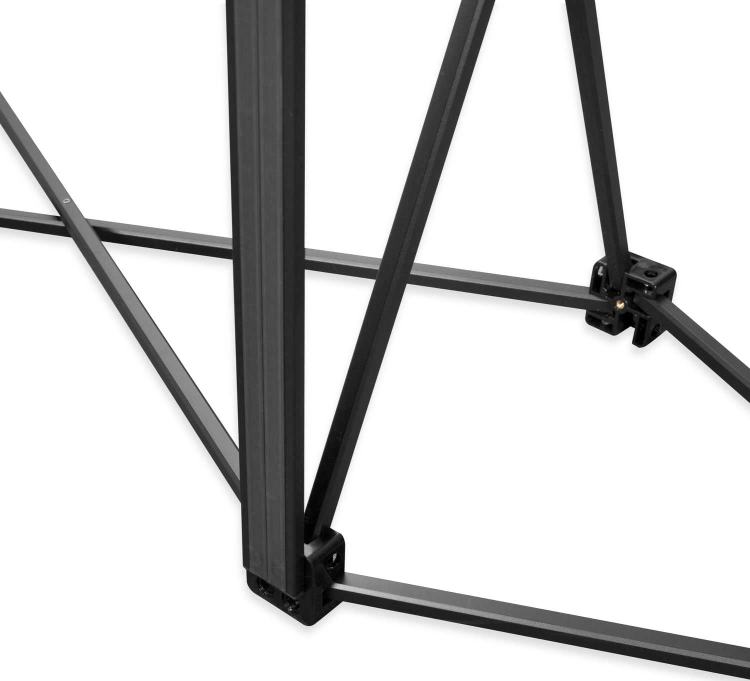 Black Pro mágneses Pop Up fal 3x3 ívelt pulttal