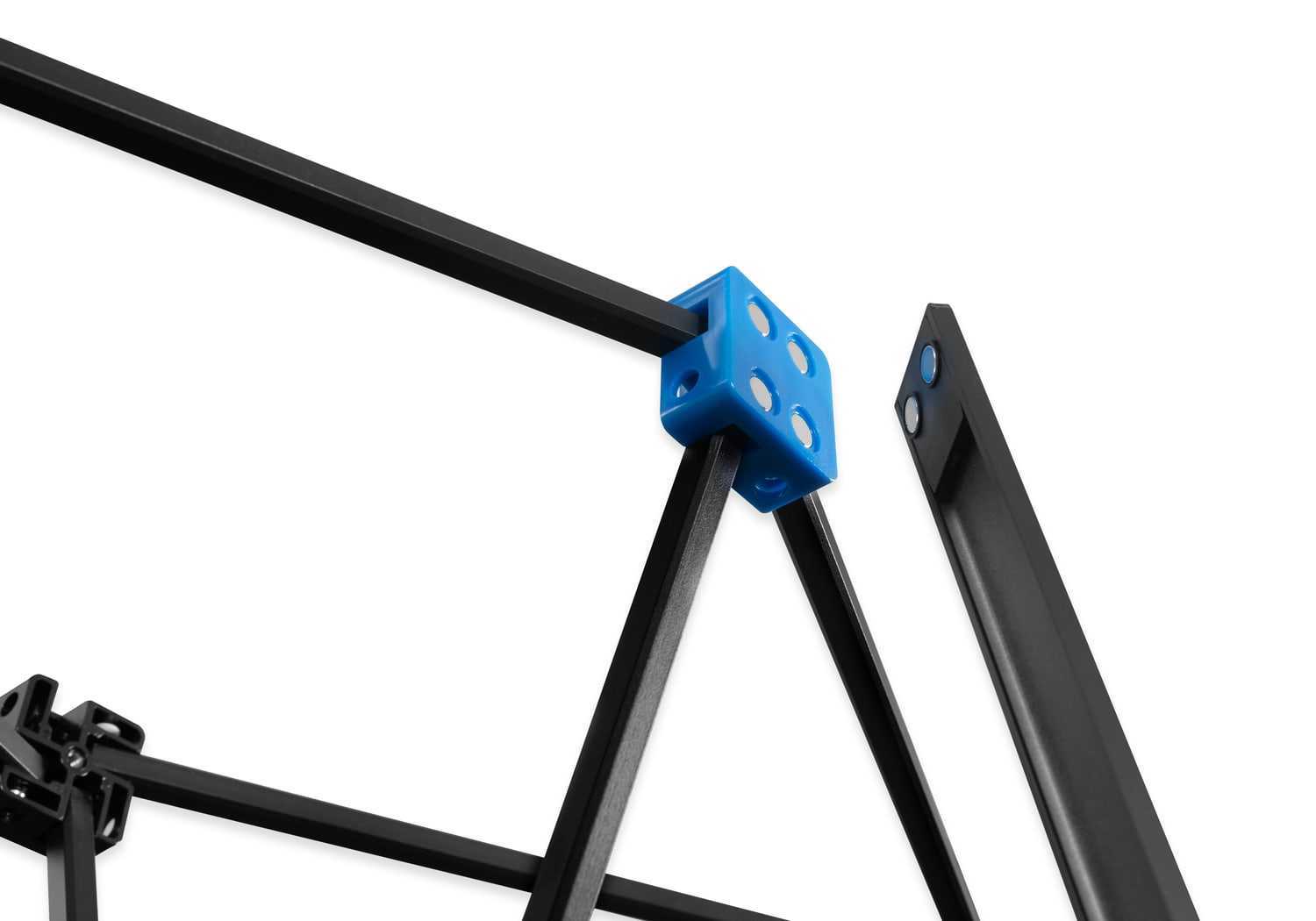 Black Pro mágneses Pop Up fal 3x3 ívelt pulttal
