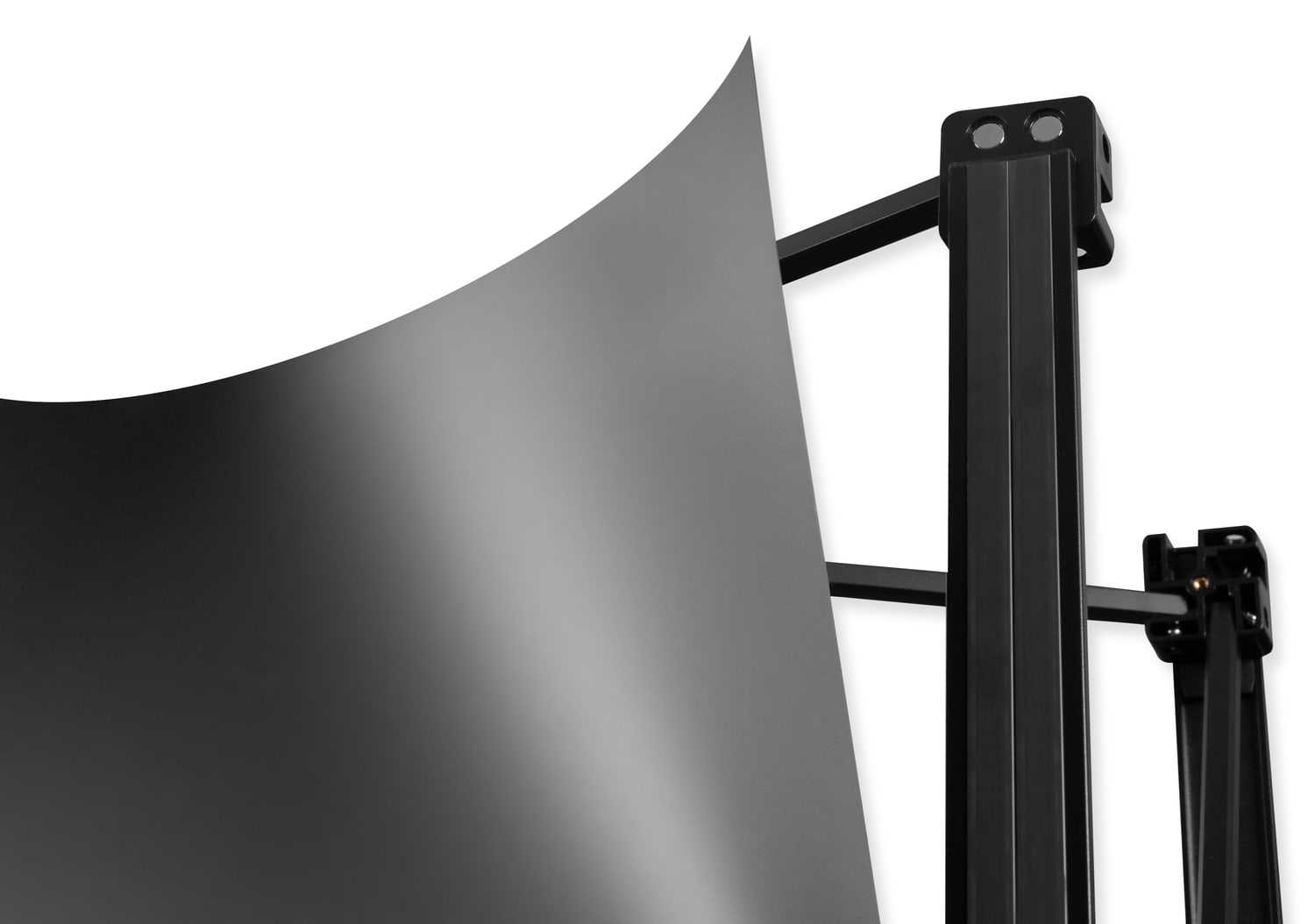 Black Pro mágneses Pop Up fal 3x3 ívelt pulttal