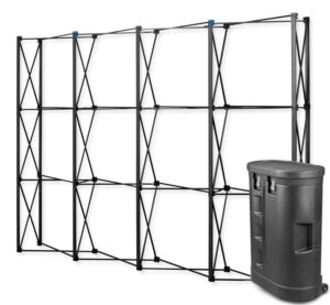 Black Pro mágneses Pop Up fal 3x4 egyenes pulttal