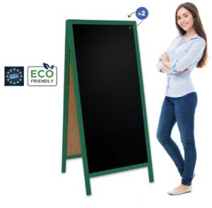 Krétatábla Flexim XL (72x160 cm) - zöld