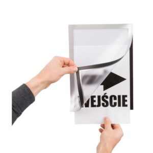 Mágneses keret A4 - ezüst