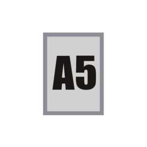 Másgneses keret A5 - ezüst