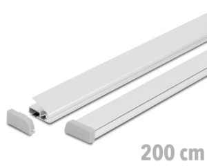 Normál plakátsín 200 cm - ezüst