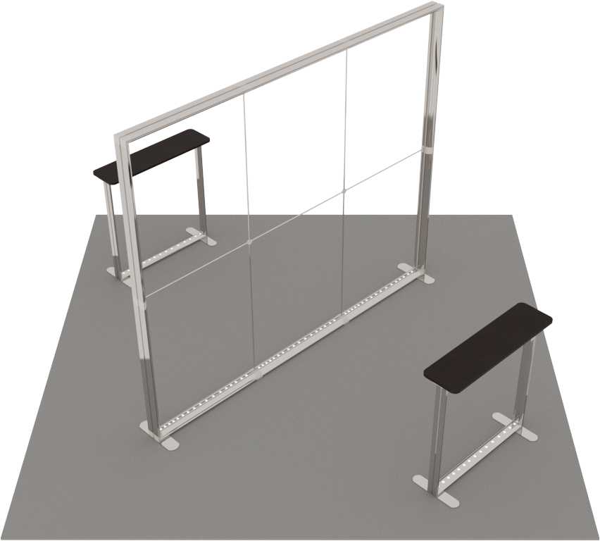 Photon™ kiállítóstand 16 m² (4x4) sziget