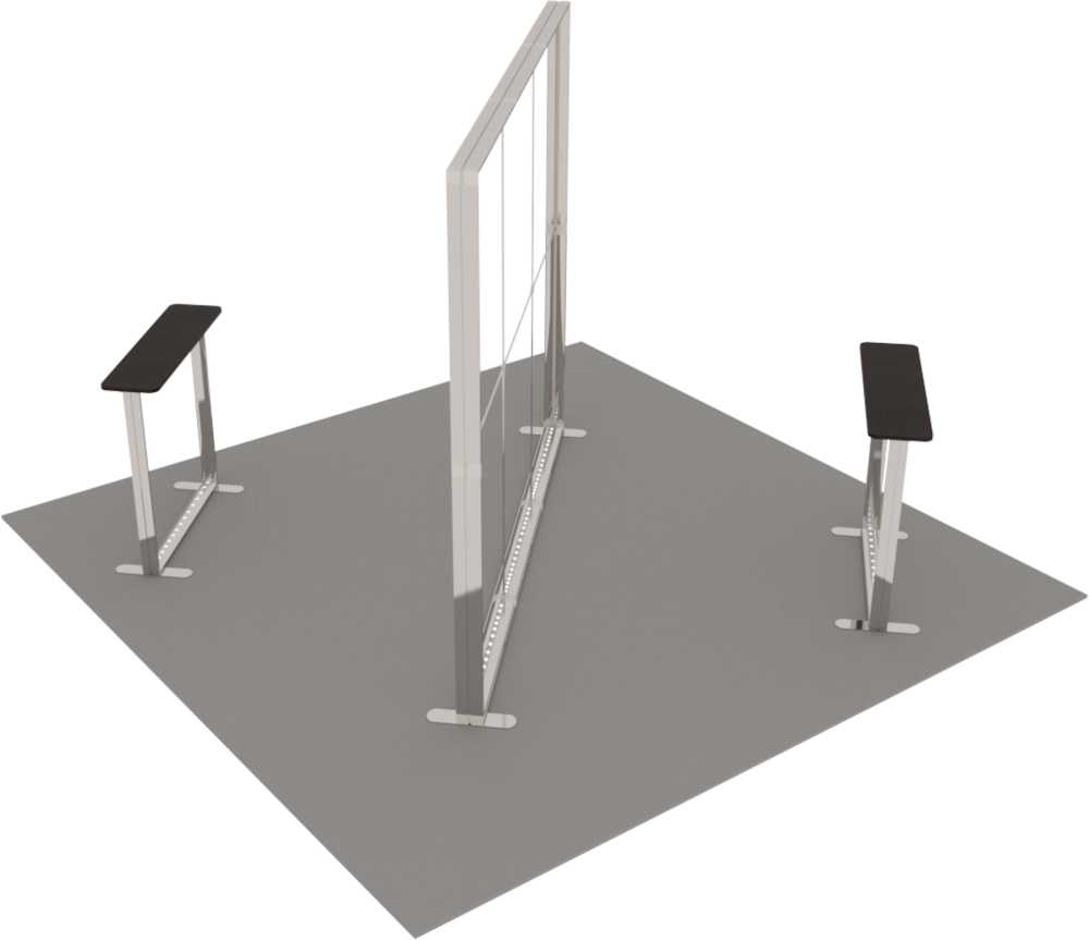 Photon™ kiállítóstand 16 m² (4x4) sziget