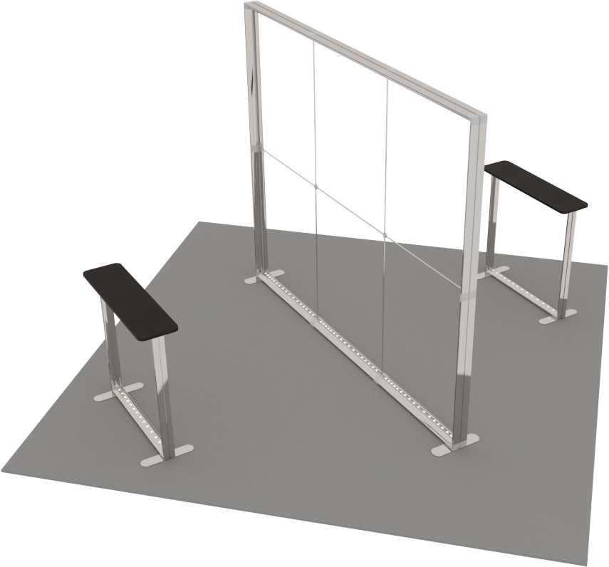Photon™ kiállítóstand 16 m² (4x4) sziget