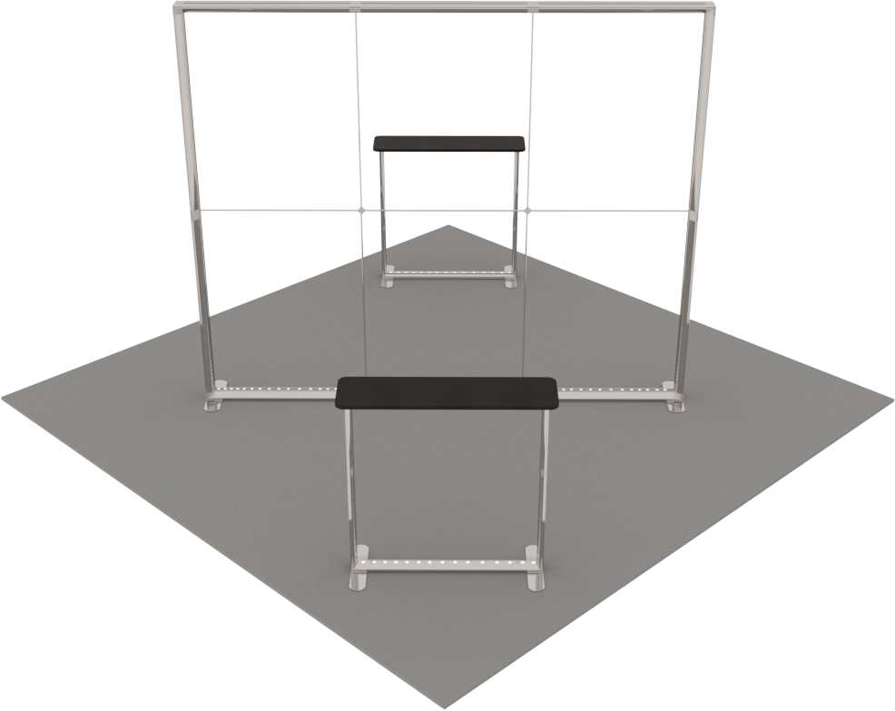 Photon™ kiállítóstand 16 m² (4x4) sziget