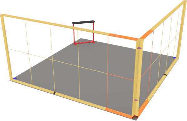 Photon kiállítóstand 25 m² (5x5) sarok – részletek