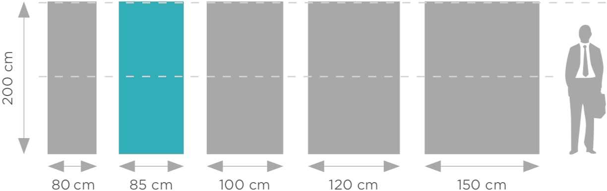 Roll-up Flexim 85x200 – részletek