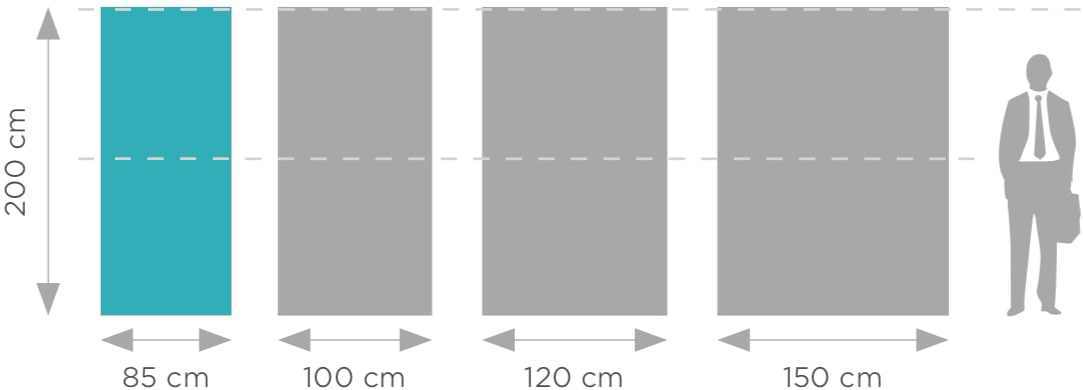 Roll-up Starter Plus 85x200 – részletek