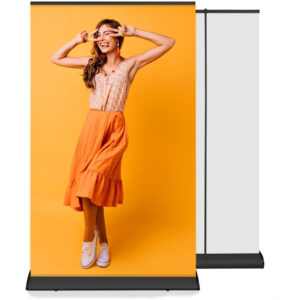 Roll-up Luxent fekete 150x200