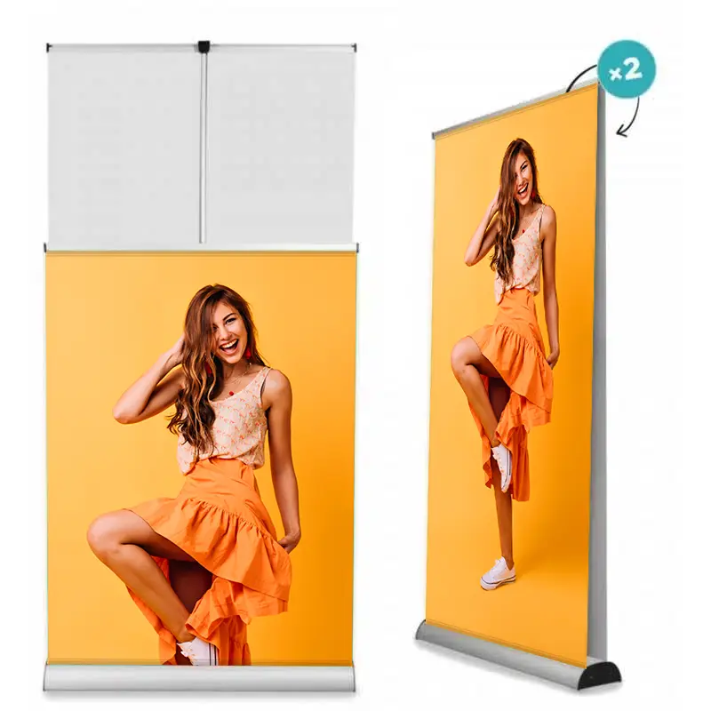 Roll-up Mirron 85x200