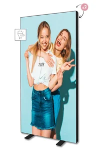 LED Beamex™ 100x250 - fekete